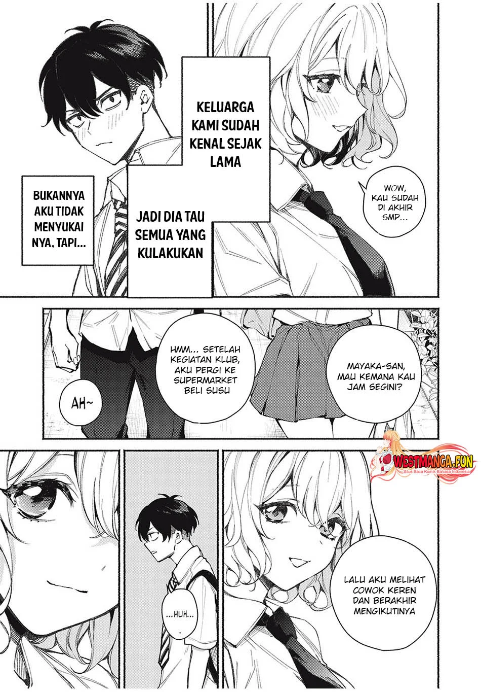 Mayaka-neesan wa Uso ga Tsukenai Chapter 1 Gambar 5