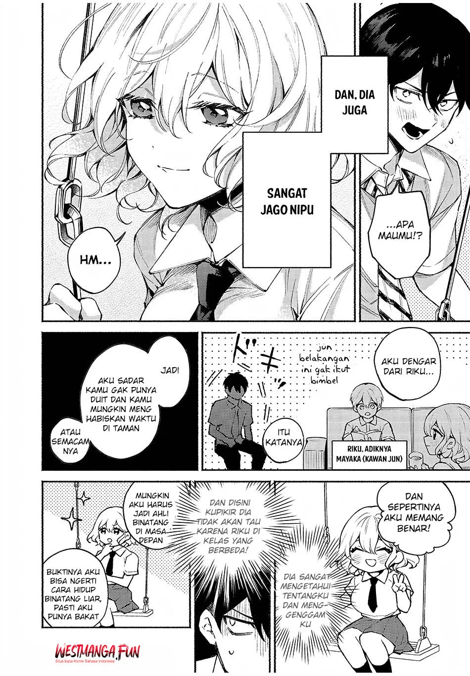 Mayaka-neesan wa Uso ga Tsukenai Chapter 2 Gambar 8