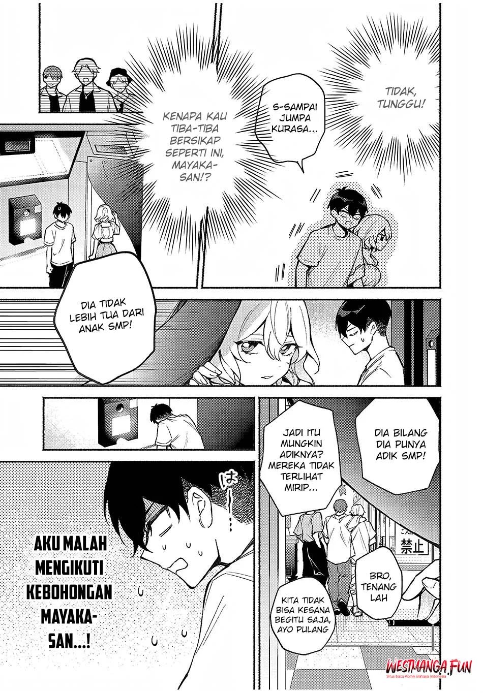 Mayaka-neesan wa Uso ga Tsukenai Chapter 3 Gambar 16