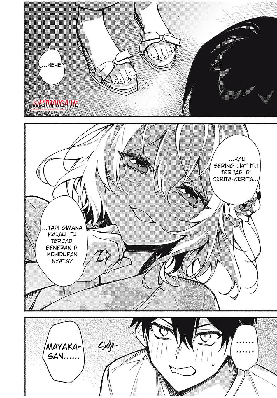 Mayaka-neesan wa Uso ga Tsukenai Chapter 7 Gambar 14