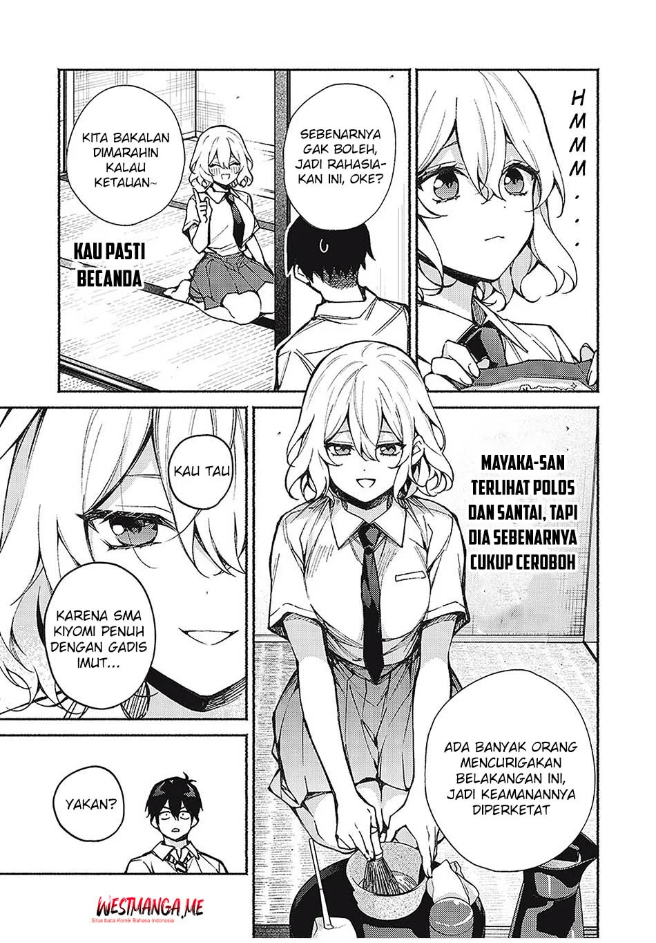 Mayaka-neesan wa Uso ga Tsukenai Chapter 8 Gambar 17