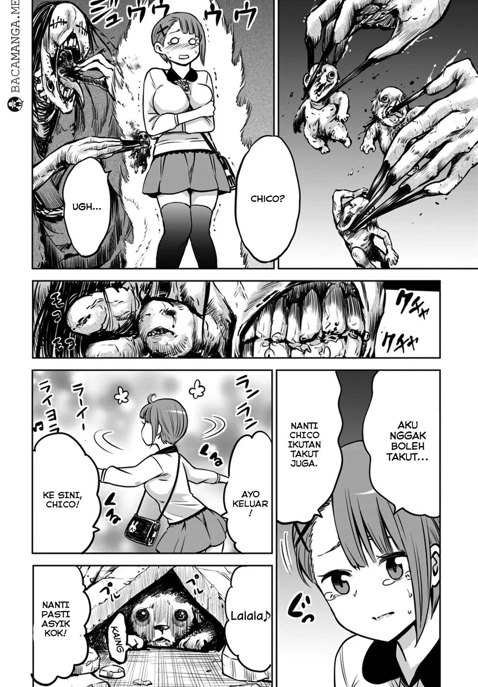 Mieruko-chan Chapter 10 Gambar 11