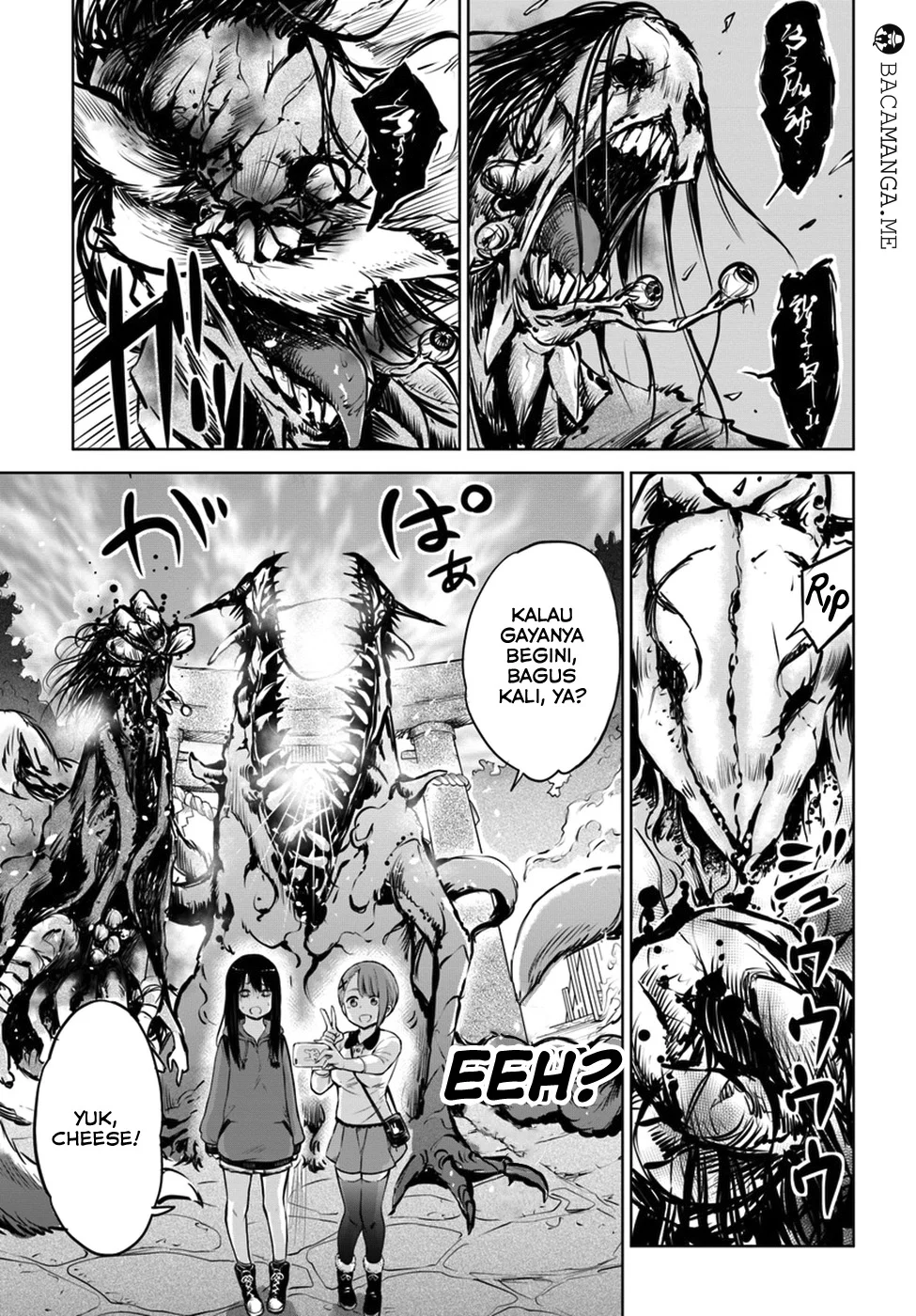 Mieruko-chan Chapter 11 Gambar 12