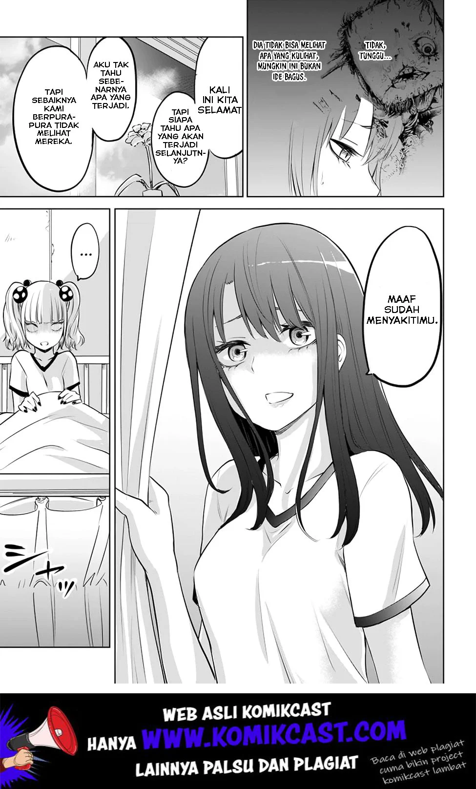 Mieruko-chan Chapter 12 Gambar 18