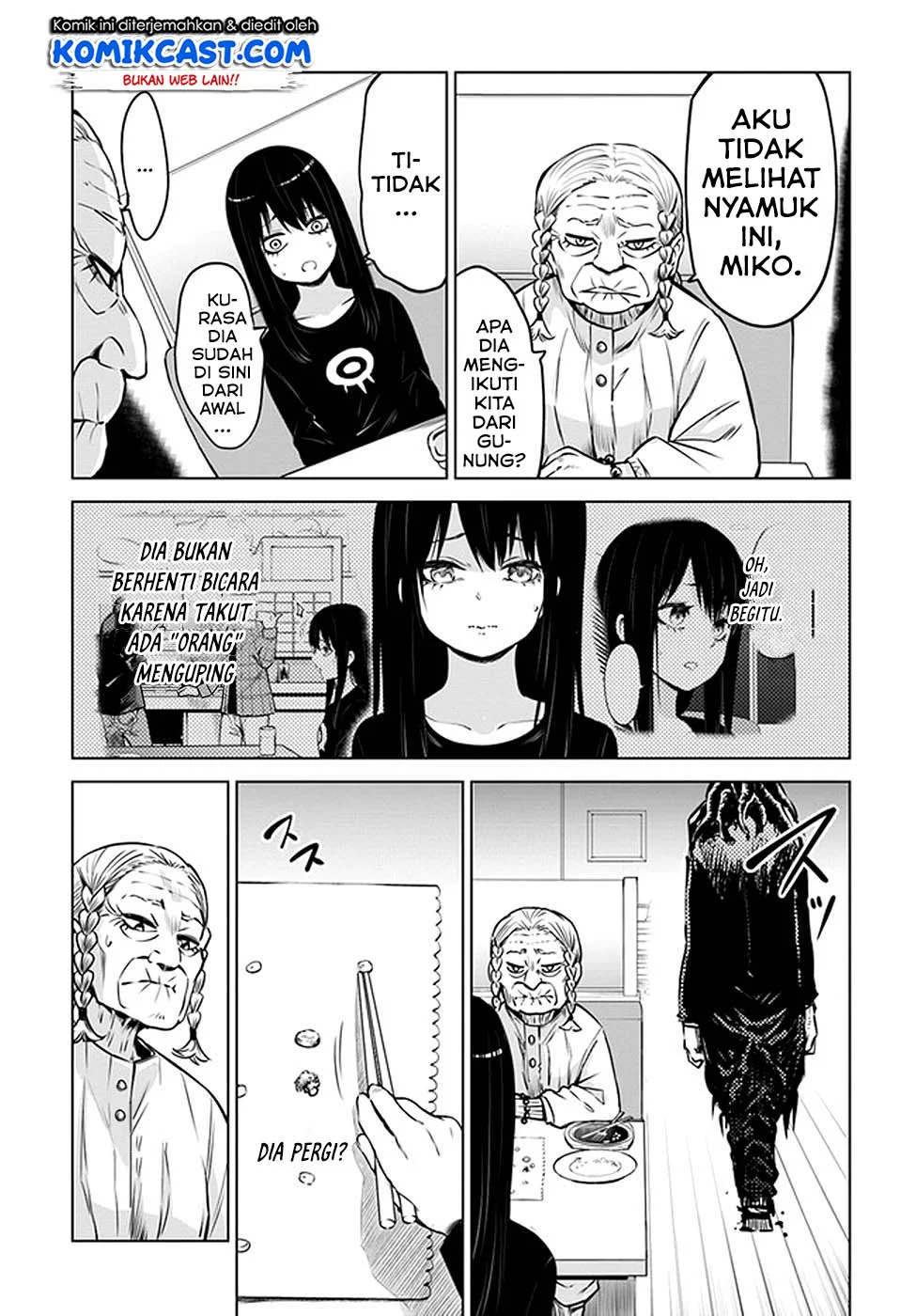 Mieruko-chan Chapter 28 Gambar 12