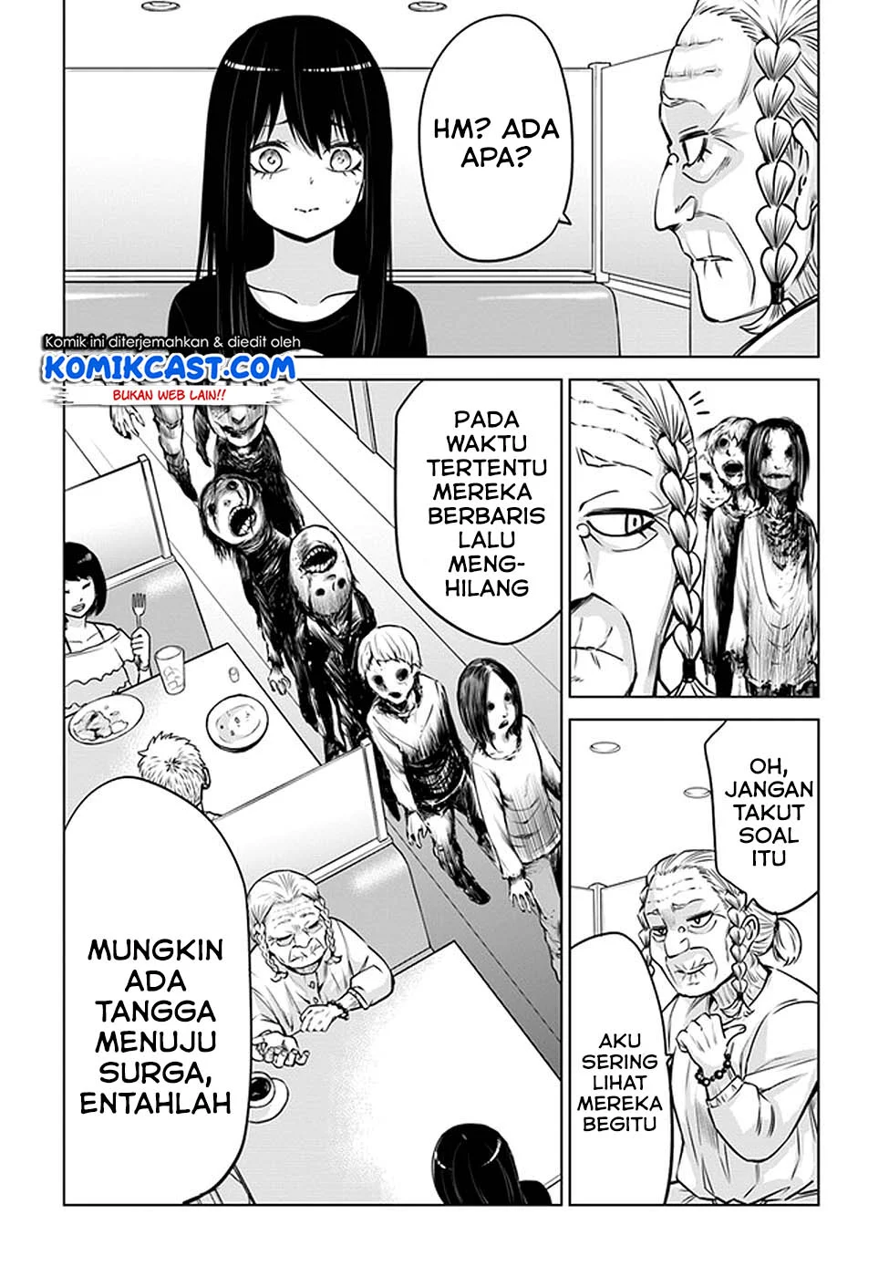 Mieruko-chan Chapter 28 Gambar 18