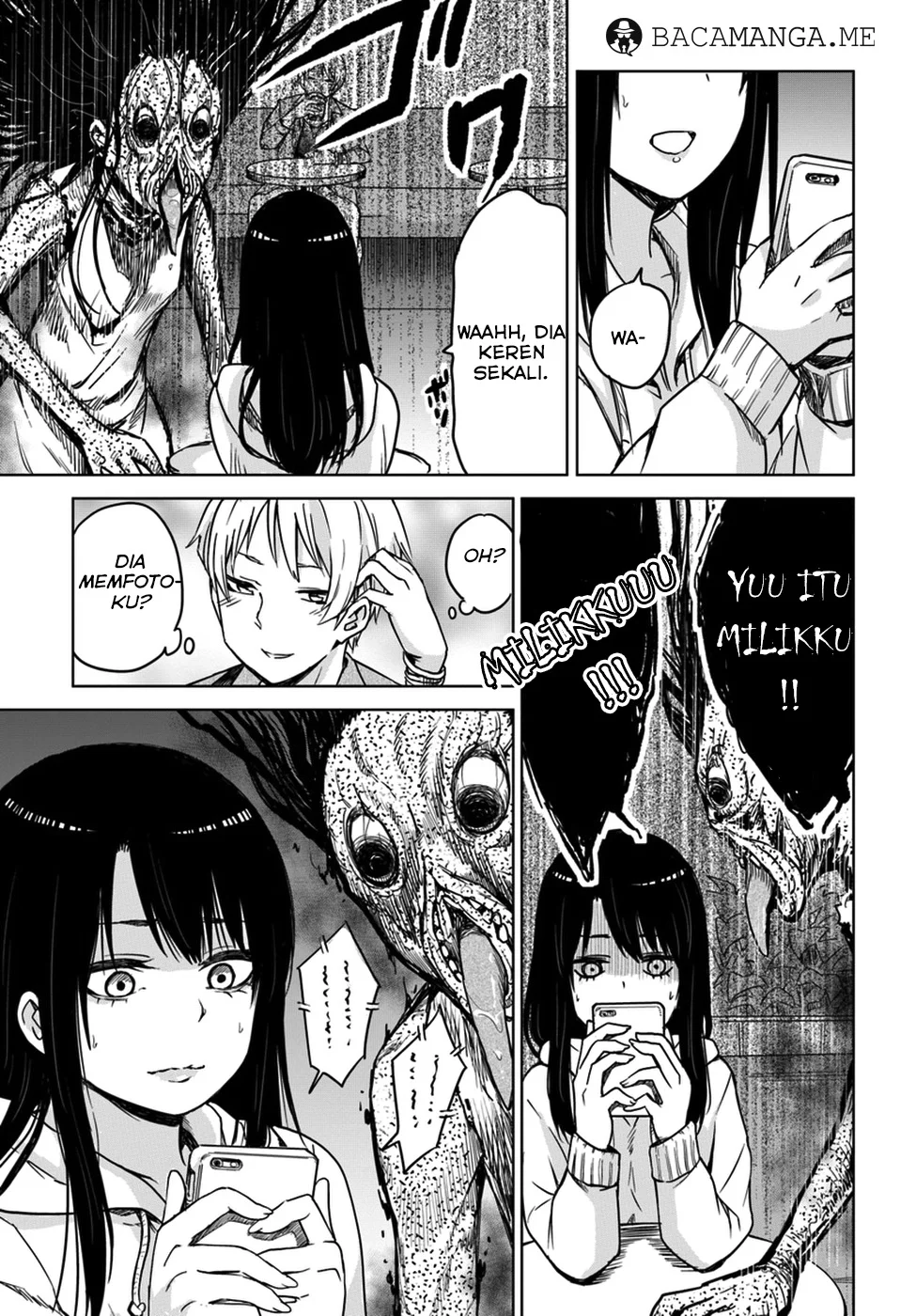 Mieruko-chan Chapter 5 Gambar 13