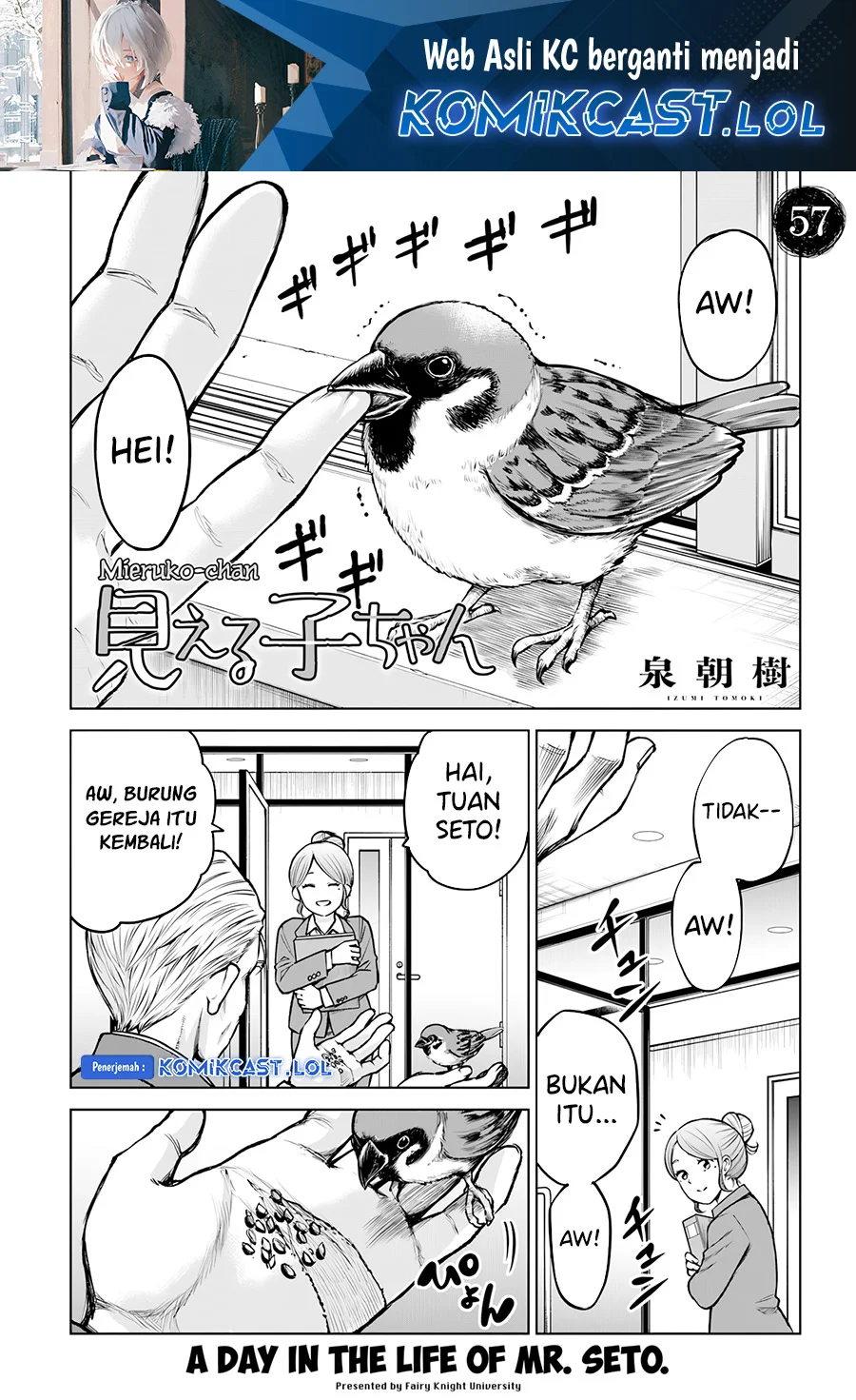Manga Mieruko-chan Chapter 57 gambar 2