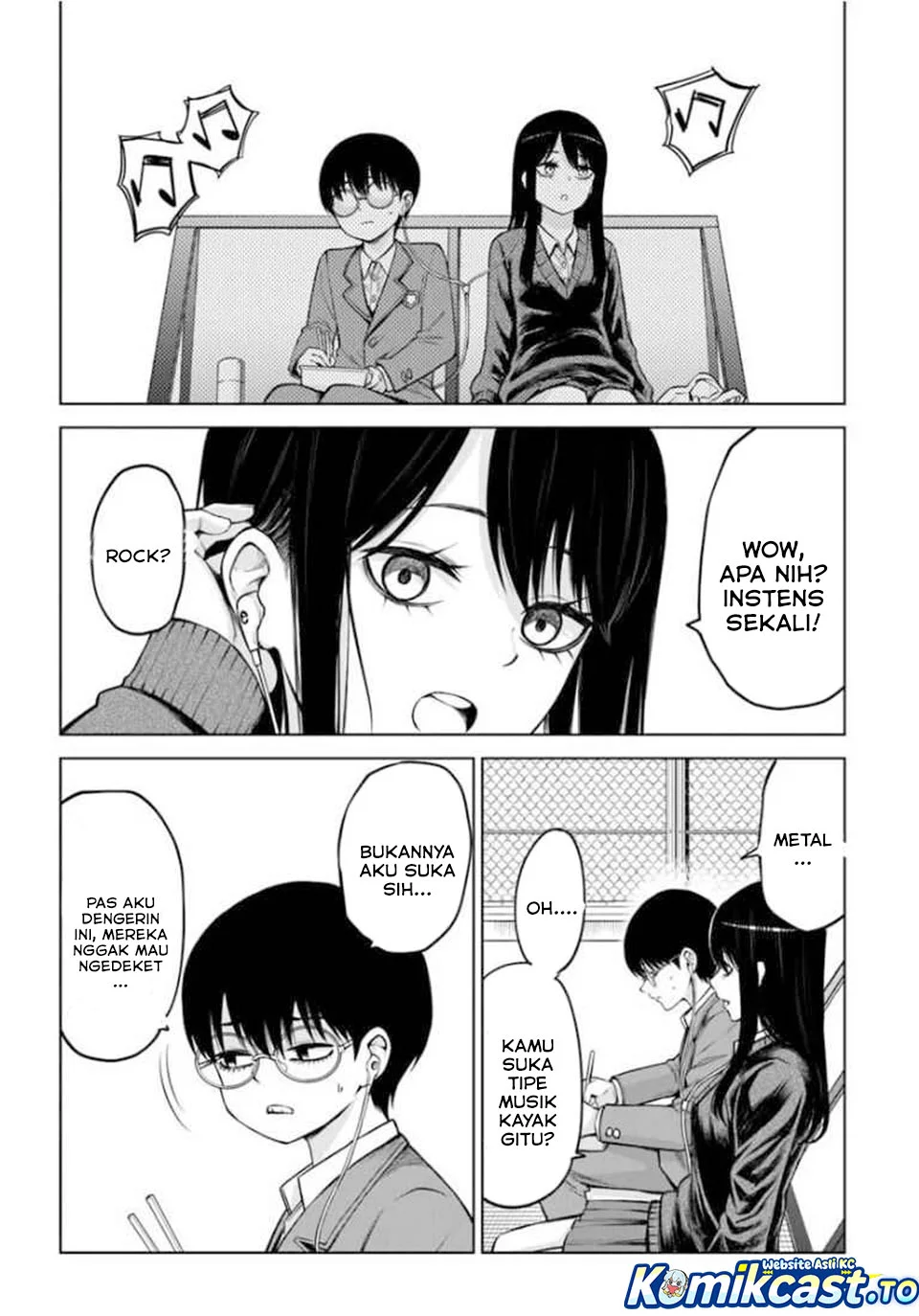 Manga Mieruko-chan Chapter 69 gambar 2