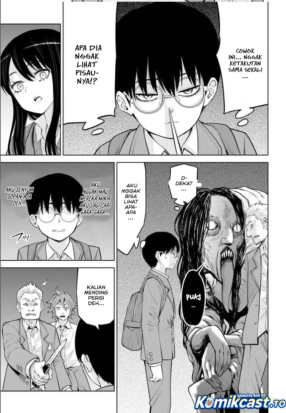 Mieruko-chan Chapter 69 Gambar 33