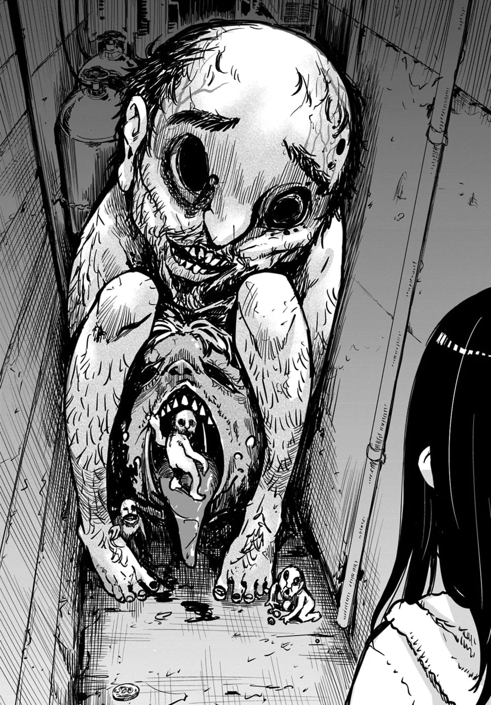 Mieruko-chan Chapter 8 Gambar 4