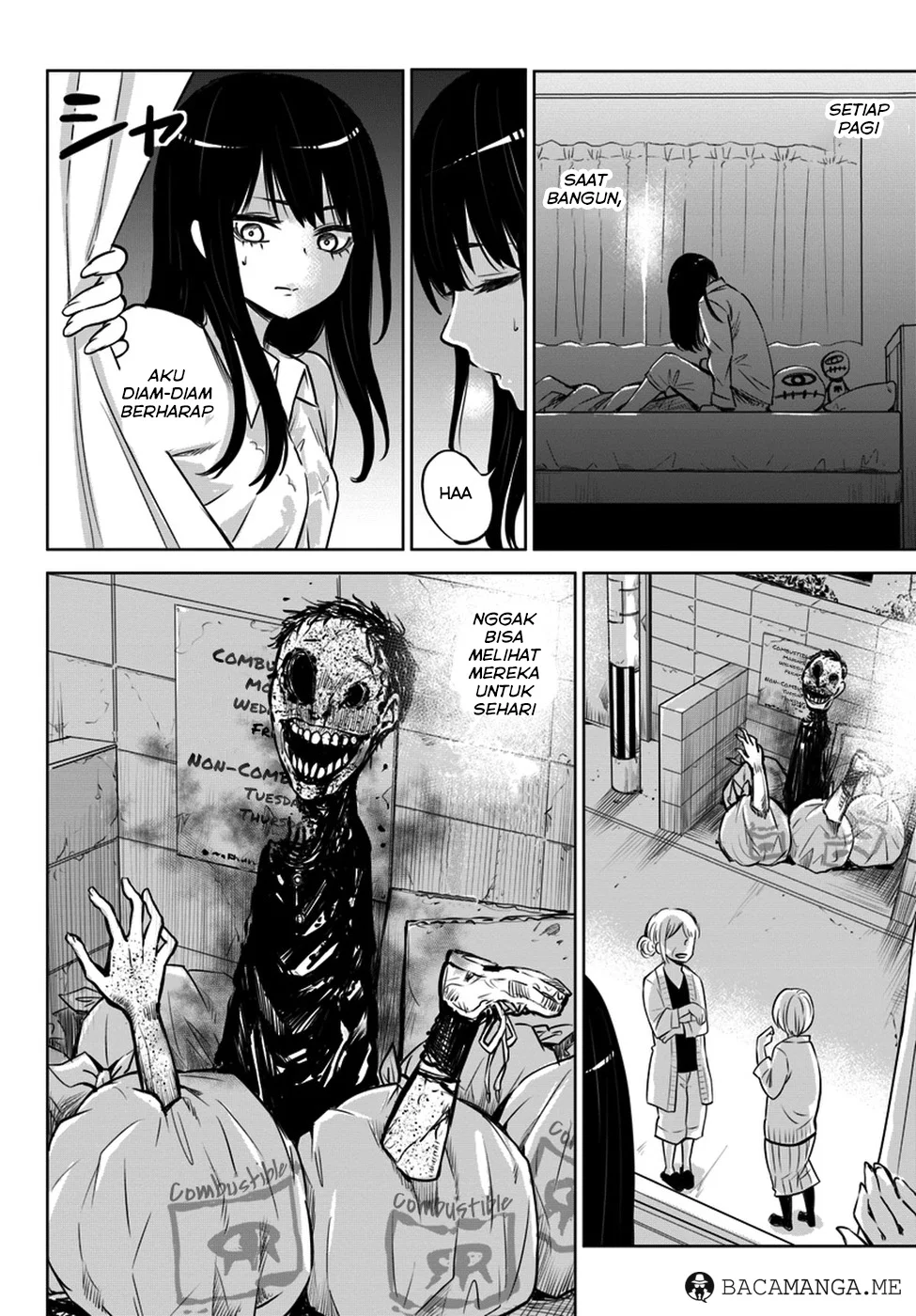 Mieruko-chan Chapter 9 Gambar 5