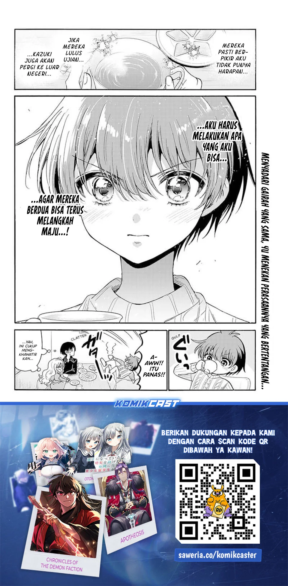 Mikadono Sanshimai wa Angai, Choroi Chapter 199 Gambar 19