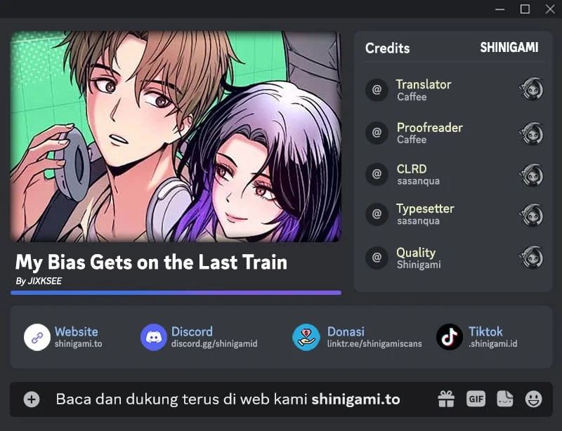 Komik My Bias Gets On The Last Train Chapter 72 gambar 1