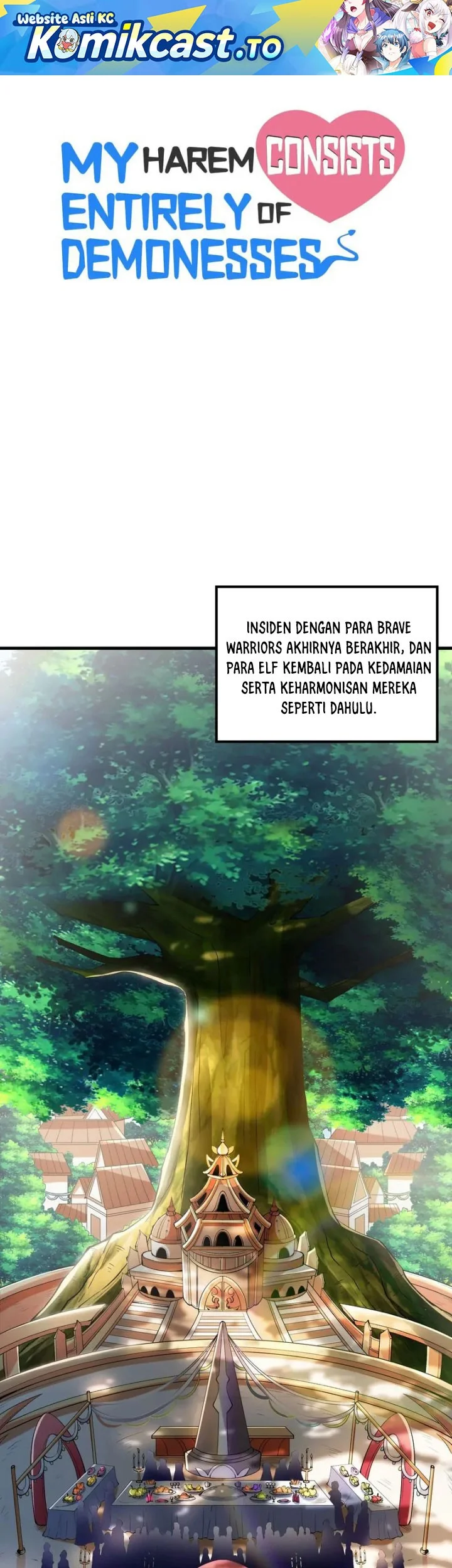 Manhua My Harem Is Entirely Female Demon Villains Chapter 71 gambar 2