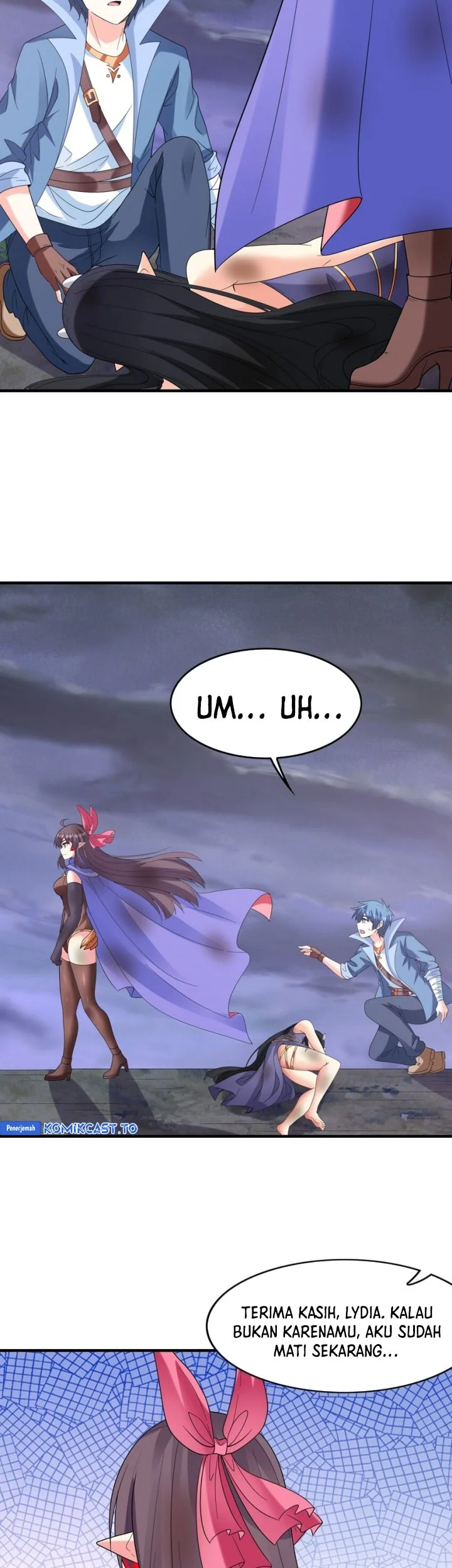 My Harem Is Entirely Female Demon Villains Chapter 80 Gambar 34