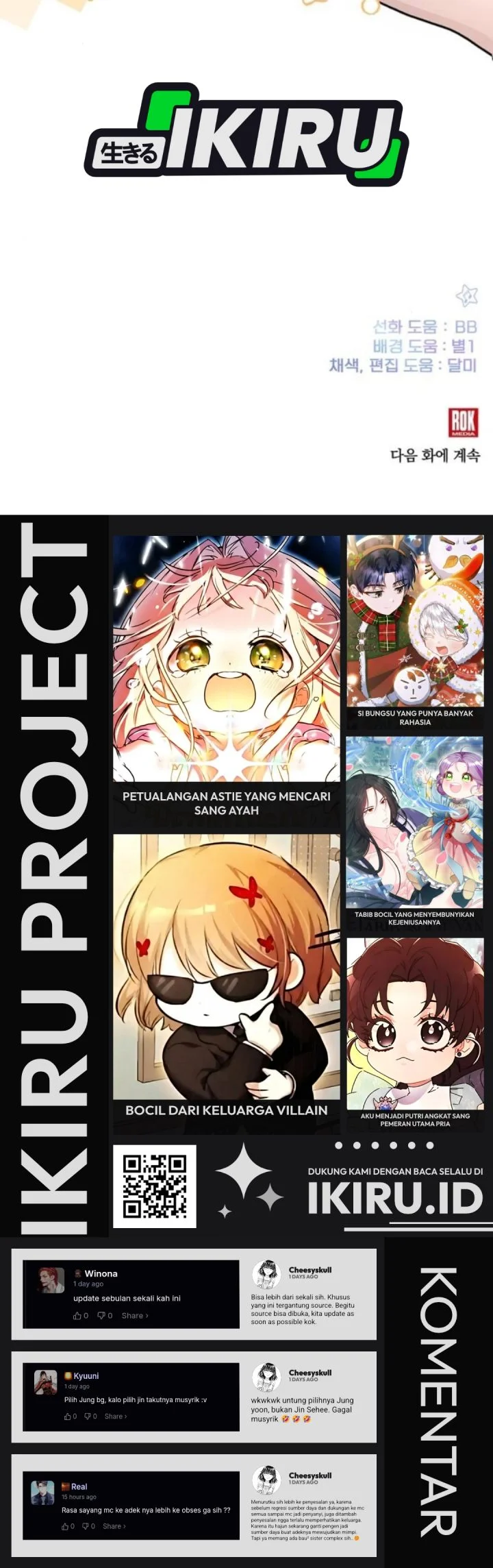 My Younger Sister Was a Genius Chapter 75 Gambar 79