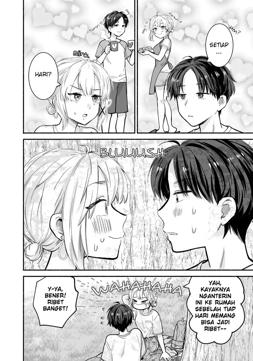 Nee, Mou Isso Tsukiacchau? Osananajimi no Bishoujo ni Tanomarete, Camo Kareshi Hajimemashita Chapter 22 Gambar 5