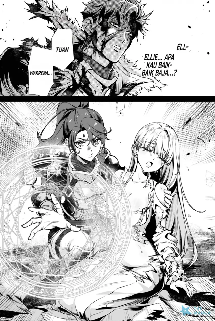 Manga Netorare Tsuihousareta Saikyou Kishi Danchou No Ossan, Katainaka De Eiyuu Ni Matsuriagerareru Chapter 5.3 gambar 2