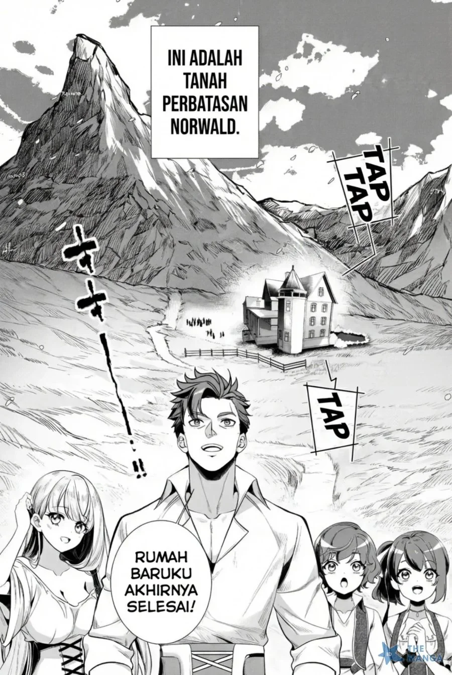 Manga Netorare Tsuihousareta Saikyou Kishi Danchou No Ossan, Katainaka De Eiyuu Ni Matsuriagerareru Chapter 6.1 gambar 2