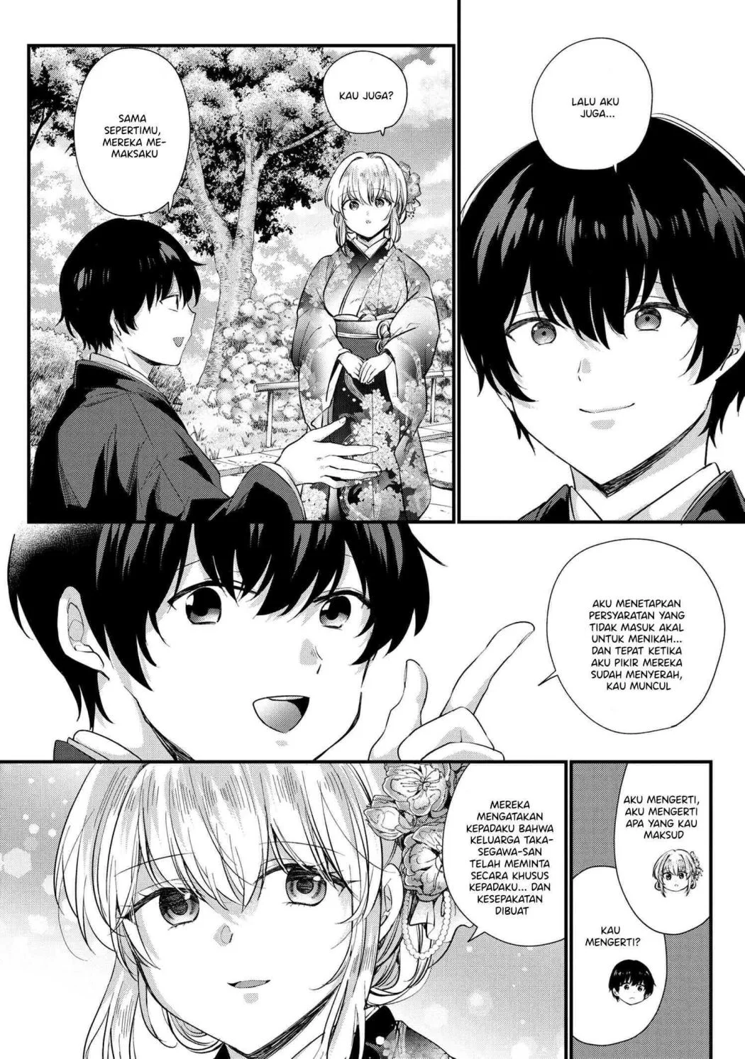 Omiai Shitakunakattanode, Muri Nandai na Jouken wo Tsuketara Doukyuusei ga Kita Ken ni Tsuite Chapter 1 Gambar 17