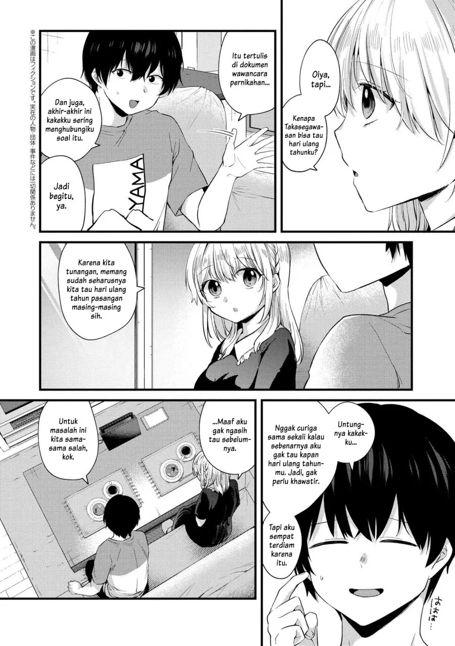 Omiai Shitakunakattanode, Muri Nandai na Jouken wo Tsuketara Doukyuusei ga Kita Ken ni Tsuite Chapter 5.1 Gambar 3