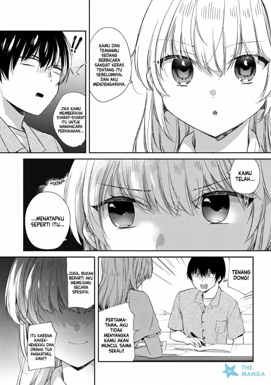 Omiai Shitakunakattanode, Muri Nandai na Jouken wo Tsuketara Doukyuusei ga Kita Ken ni Tsuite Chapter 6 Gambar 12