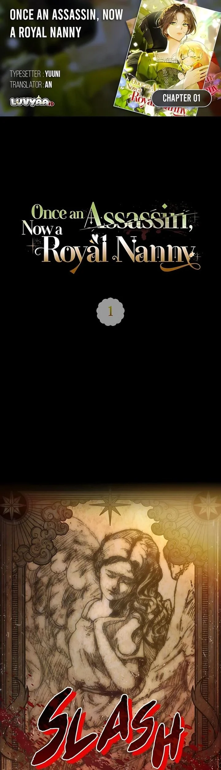 Komik Once an Assassin, Now a Royal Nanny Chapter 1 gambar 1