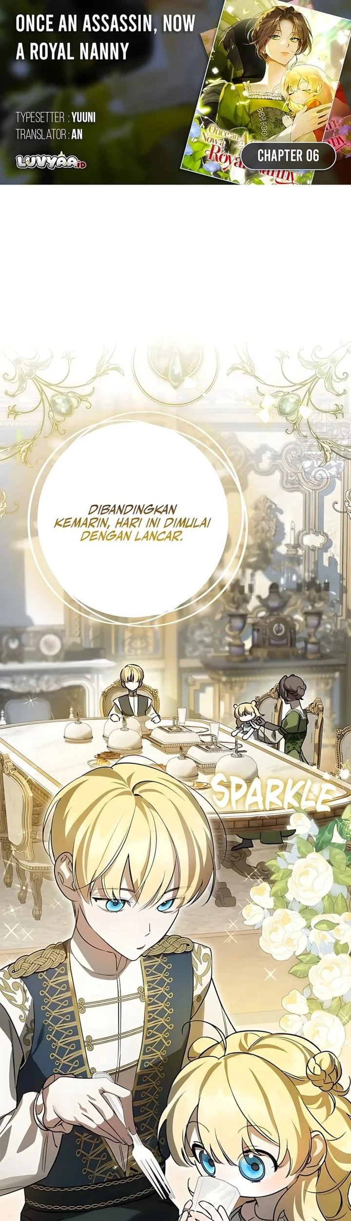 Komik Once an Assassin, Now a Royal Nanny Chapter 6 gambar 1