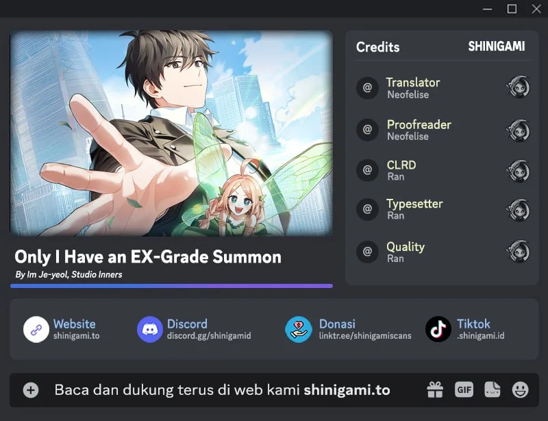 Komik Only I Have An EX-Grade Summon Chapter 19 gambar 1