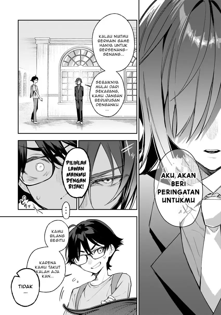 Ore wa Gakuen Zunou Battle no Ensyutsuka!: Jishou Mob ga Kage kara Egaku Saikyou Shujinkou Musou Scenario Chapter 1 Gambar 29