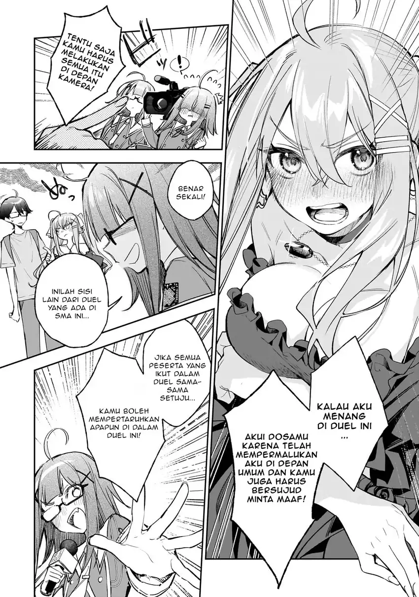 Ore wa Gakuen Zunou Battle no Ensyutsuka!: Jishou Mob ga Kage kara Egaku Saikyou Shujinkou Musou Scenario Chapter 2.1 Gambar 9