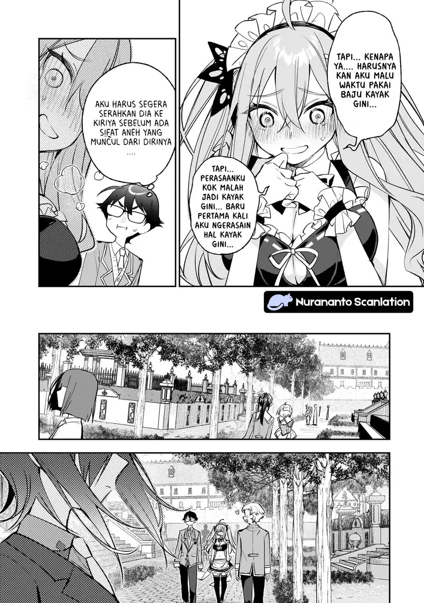 Ore wa Gakuen Zunou Battle no Ensyutsuka!: Jishou Mob ga Kage kara Egaku Saikyou Shujinkou Musou Scenario Chapter 3.2 Gambar 5