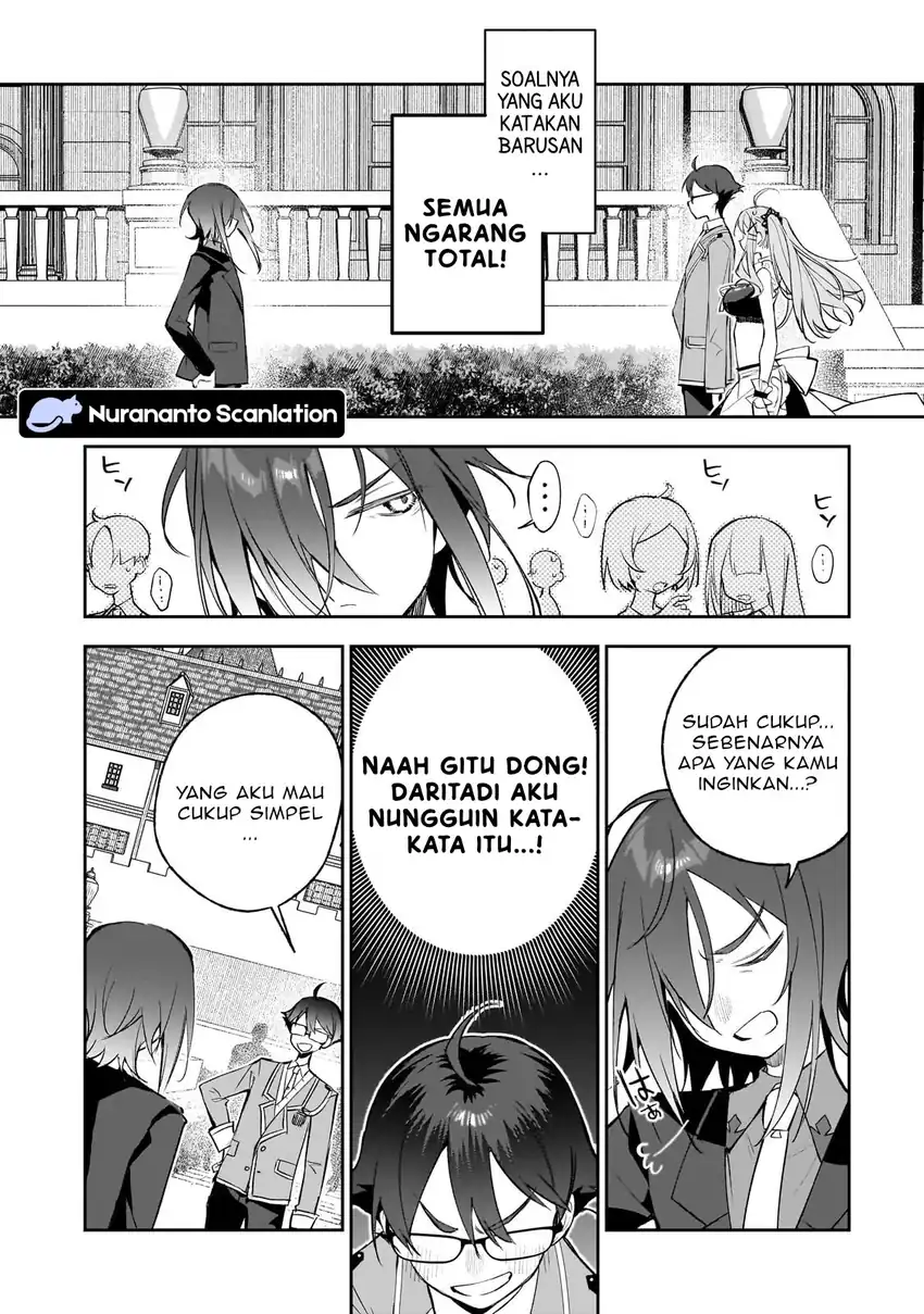 Ore wa Gakuen Zunou Battle no Ensyutsuka!: Jishou Mob ga Kage kara Egaku Saikyou Shujinkou Musou Scenario Chapter 3.2 Gambar 9