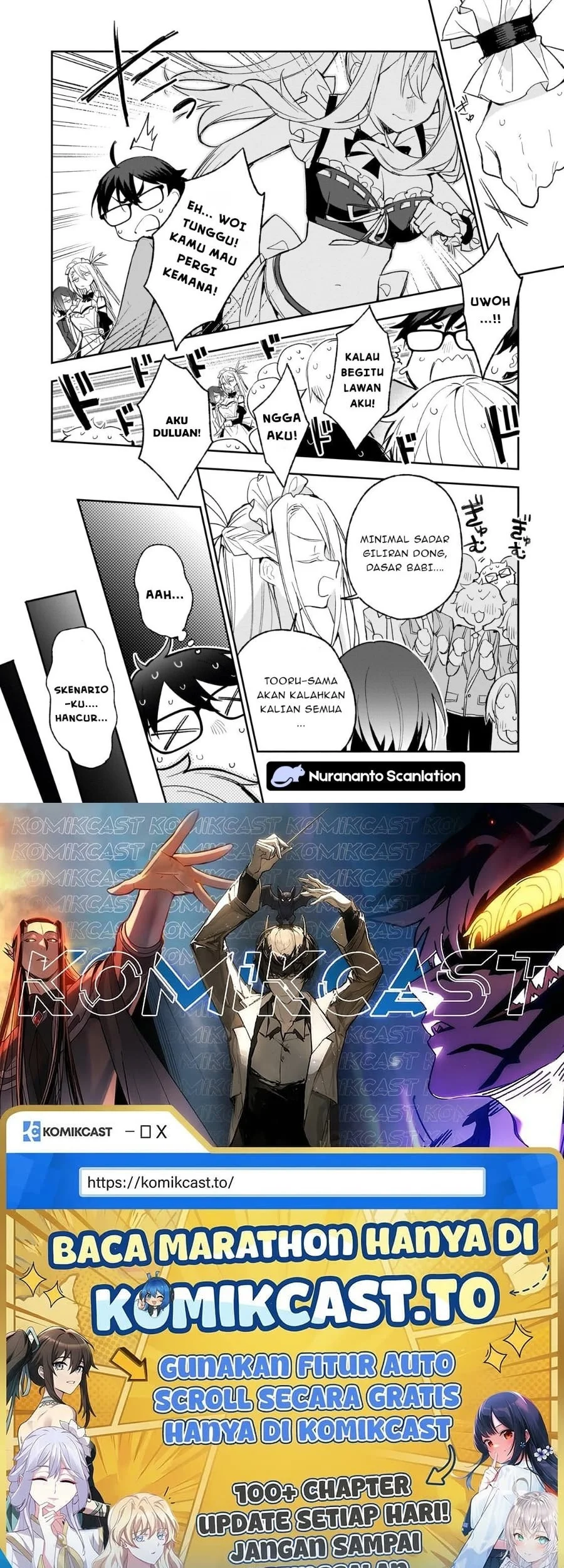 Ore wa Gakuen Zunou Battle no Ensyutsuka!: Jishou Mob ga Kage kara Egaku Saikyou Shujinkou Musou Scenario Chapter 4.2 Gambar 13