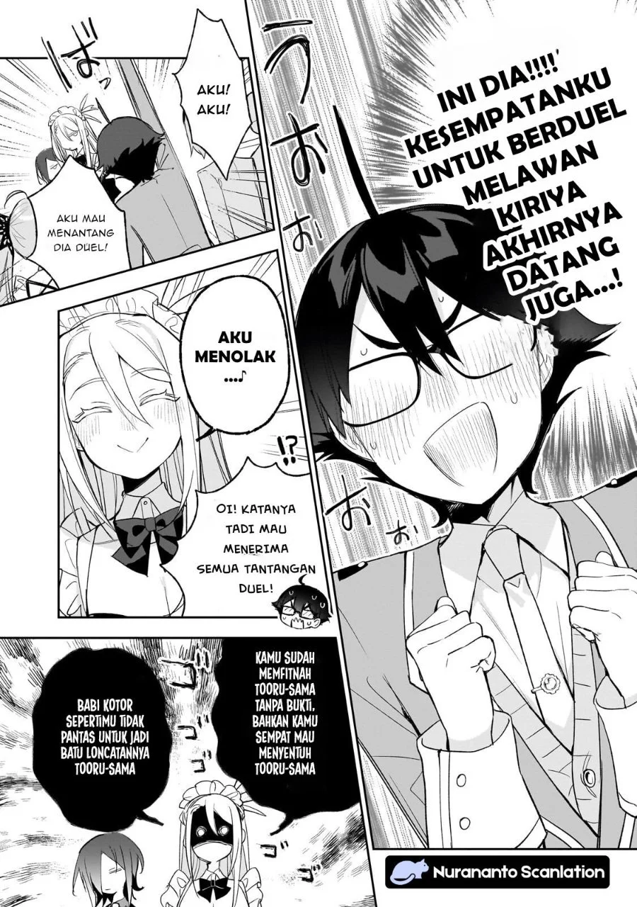 Ore wa Gakuen Zunou Battle no Ensyutsuka!: Jishou Mob ga Kage kara Egaku Saikyou Shujinkou Musou Scenario Chapter 4.2 Gambar 5