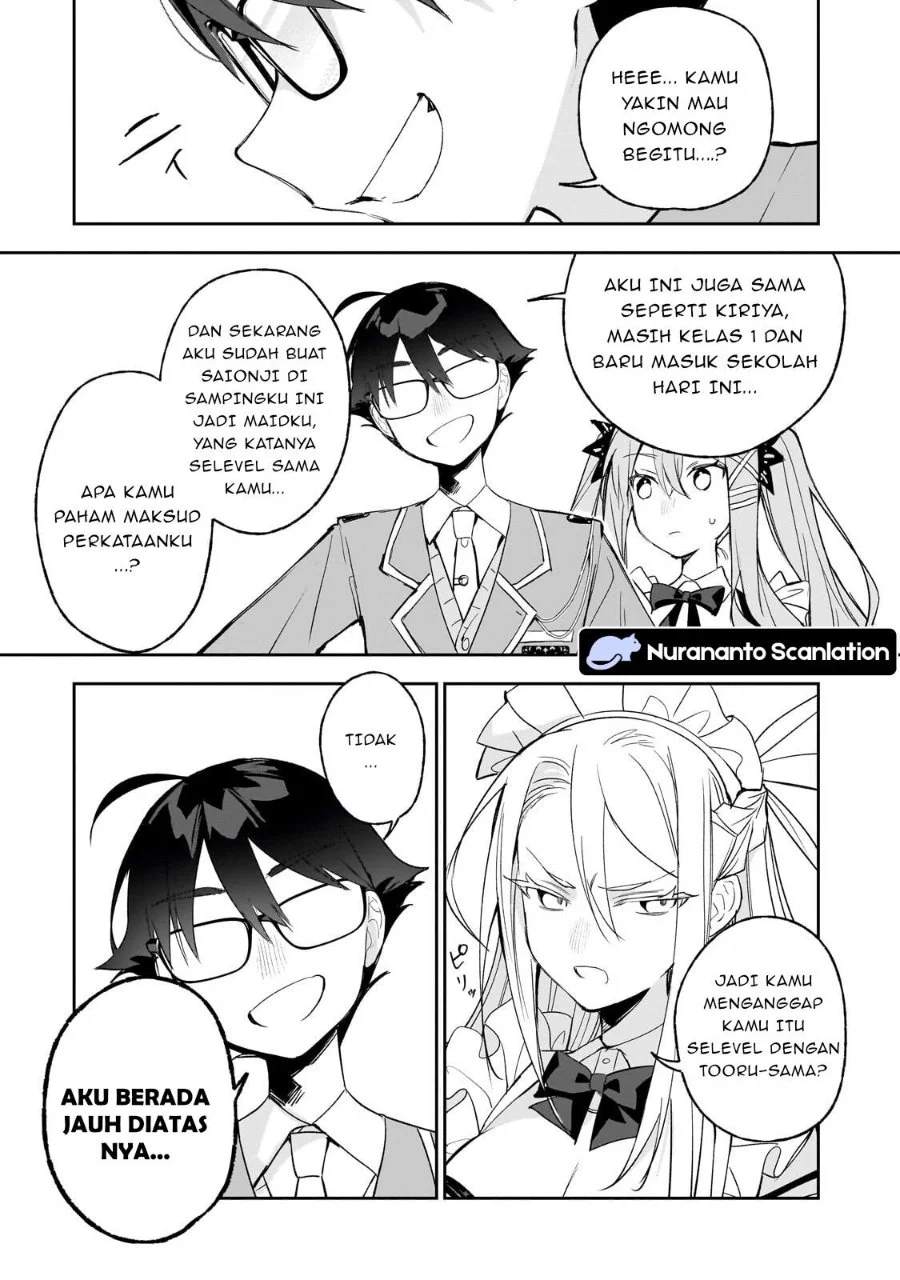 Ore wa Gakuen Zunou Battle no Ensyutsuka!: Jishou Mob ga Kage kara Egaku Saikyou Shujinkou Musou Scenario Chapter 4.2 Gambar 6