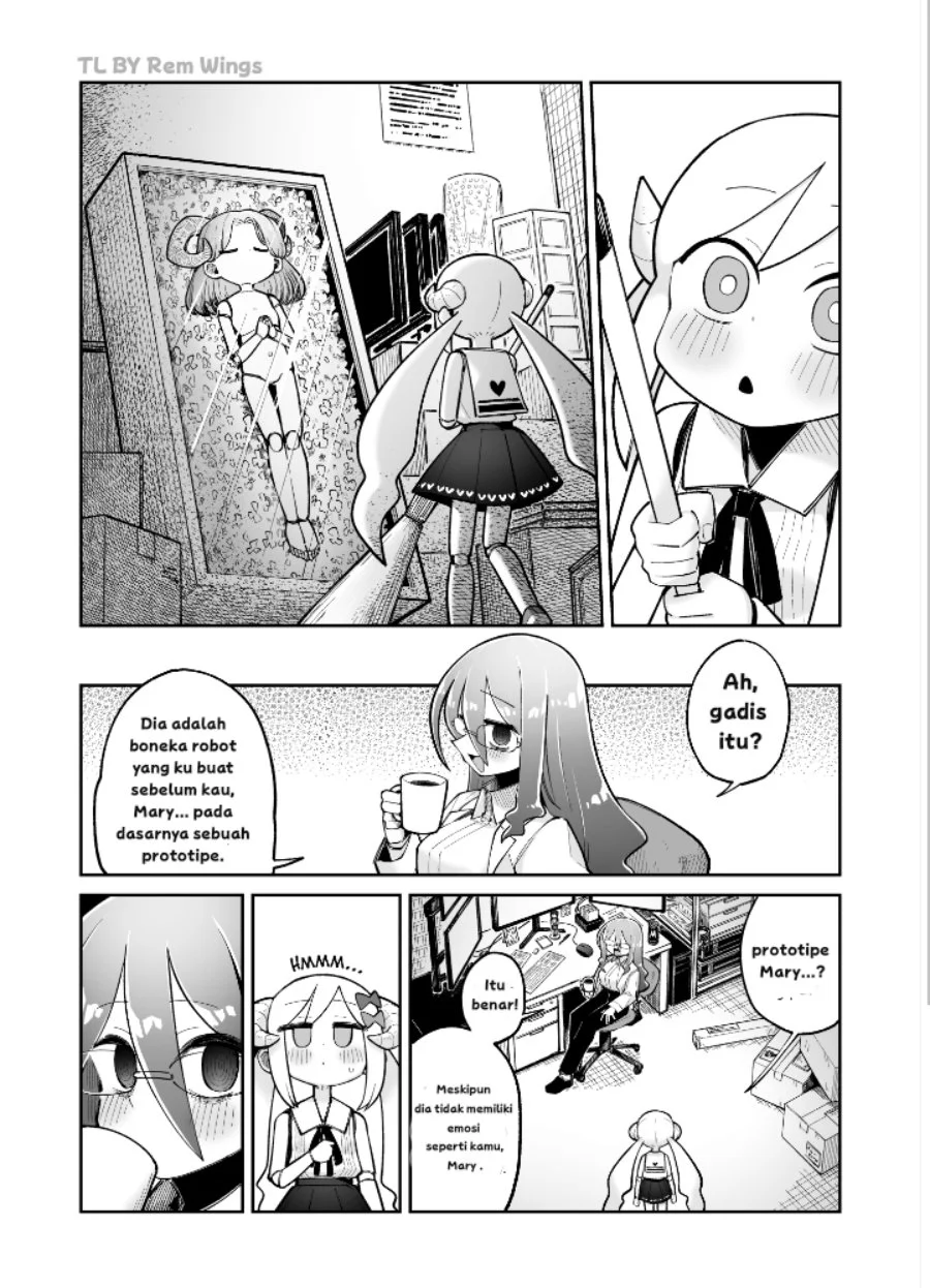 Komik Osana Robot to Abunai Hakase Chapter 19 gambar 1