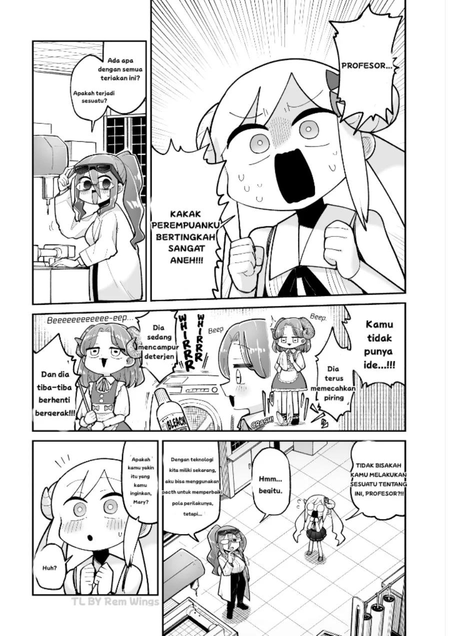 Komik Osana Robot to Abunai Hakase Chapter 24 gambar 1