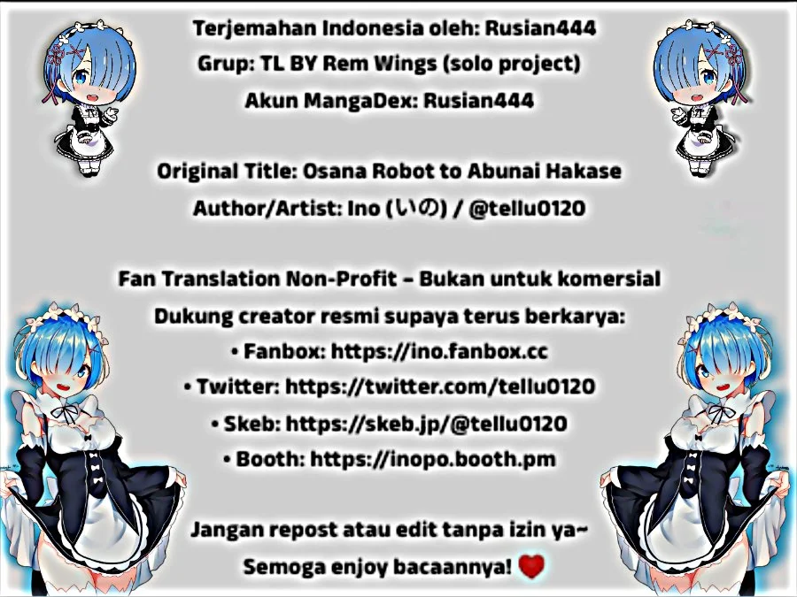 Osana Robot to Abunai Hakase Chapter 36 Gambar 3