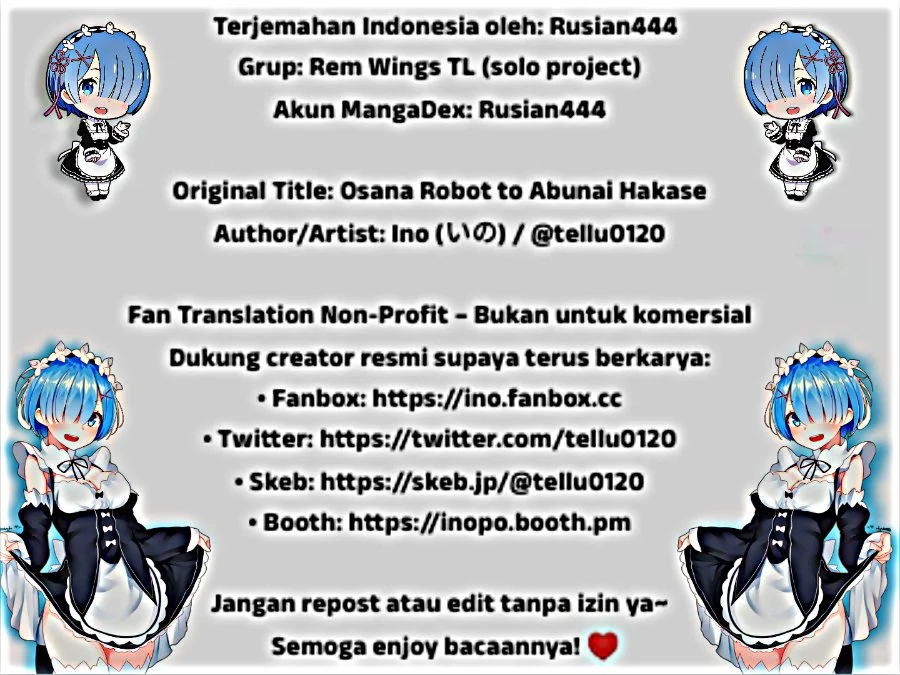 Osana Robot to Abunai Hakase Chapter 37 Gambar 3