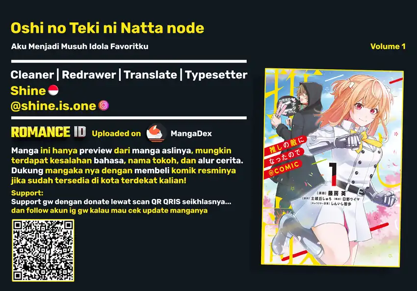 Komik Oshi no Teki ni Natta node Chapter 6 gambar 1