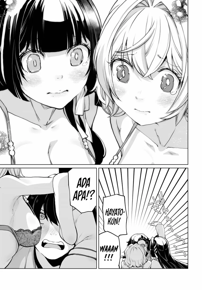 Otoko Girai na Bijin Shimai wo Namae mo Tsugezu ni Tasuketara Ittai Dounaru? Chapter 24 Gambar 19