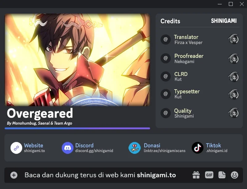 Komik Overgeared Chapter 319 gambar 1