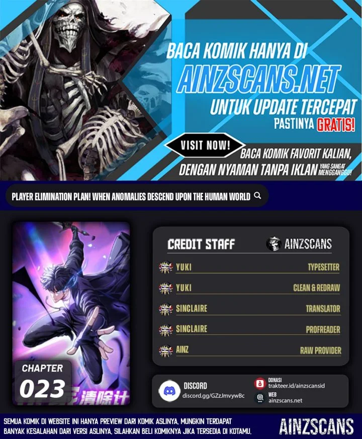 Komik Player Elimination Plan! When the Mutation Descends Upon the World Chapter 23 gambar 1