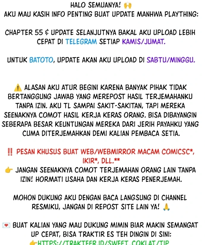Plaything Chapter 55.5 Gambar 165