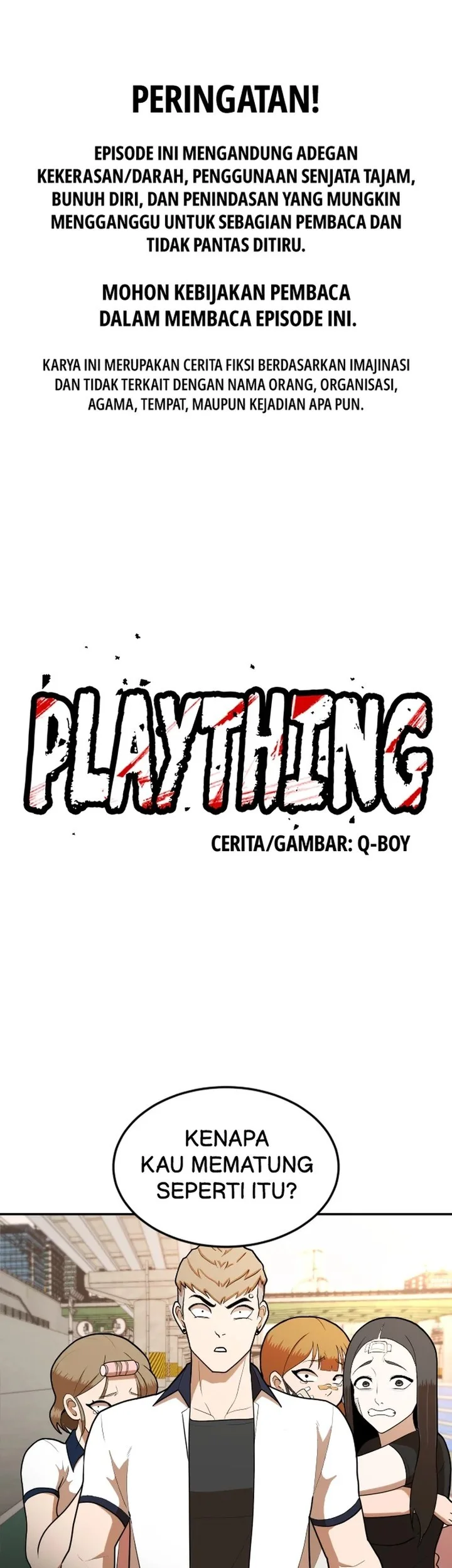 Komik Plaything Chapter 7 gambar 1