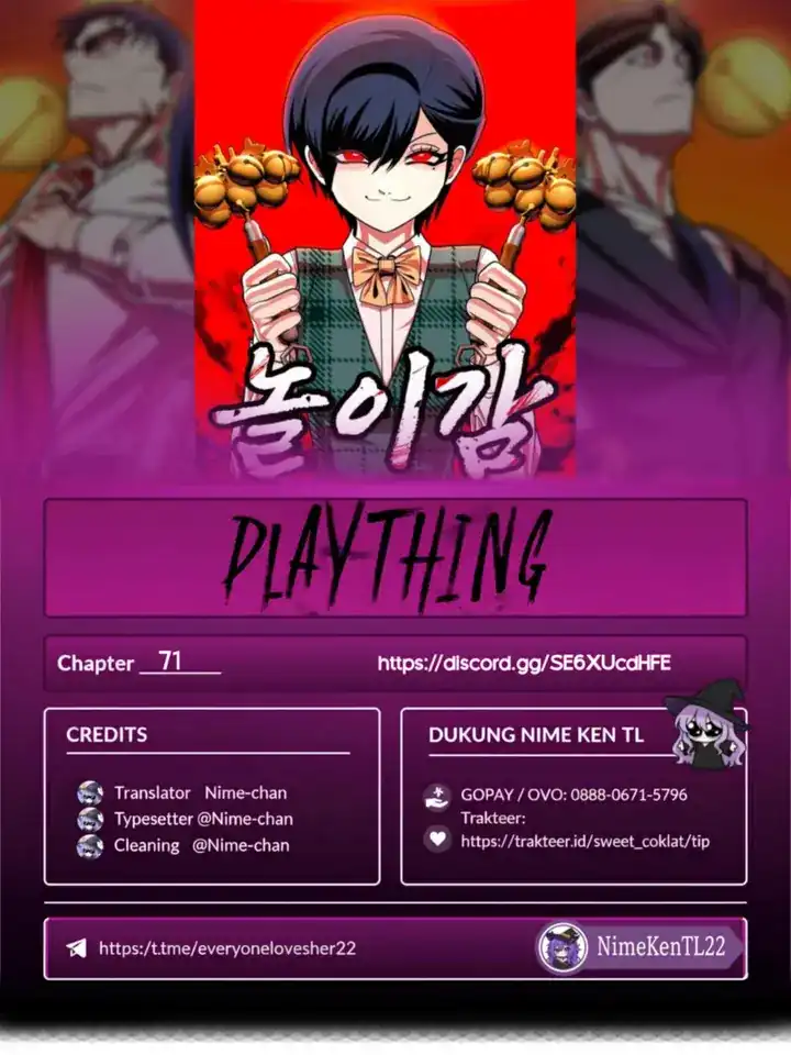 Komik Plaything Chapter 71 gambar 1