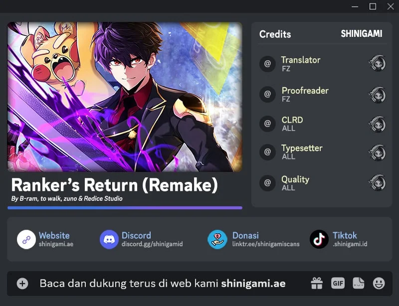 Komik Ranker’s Return (Remake) Chapter 239 gambar 1
