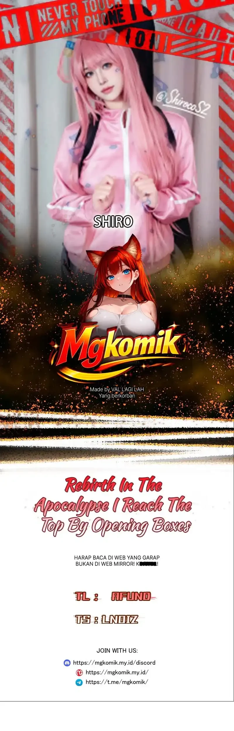 Komik Rebirth in the Apocalypse: I Reach the Top by Opening Boxes Chapter 96 gambar 1